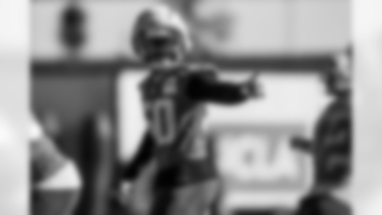 The Los Angeles Chargers practice on Wednesday, January 7, 2026 at The Bolt in El Segundo, CA.