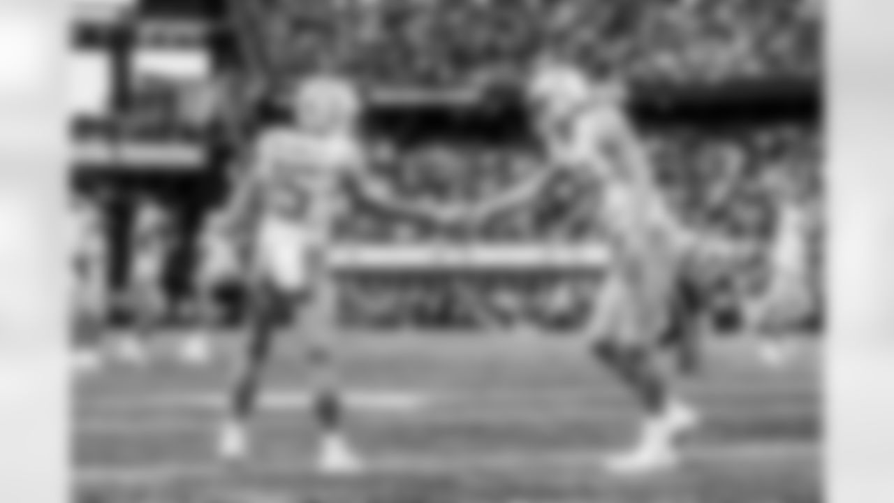 Take a look back at the Chargers Week 17 matchup with the Patriots in monochrome!