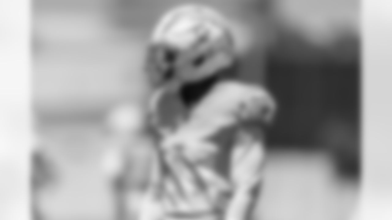 The Los Angeles Chargers practice at Training Camp on Monday, August 18, 2025 at The Bolt in El Segundo, CA.