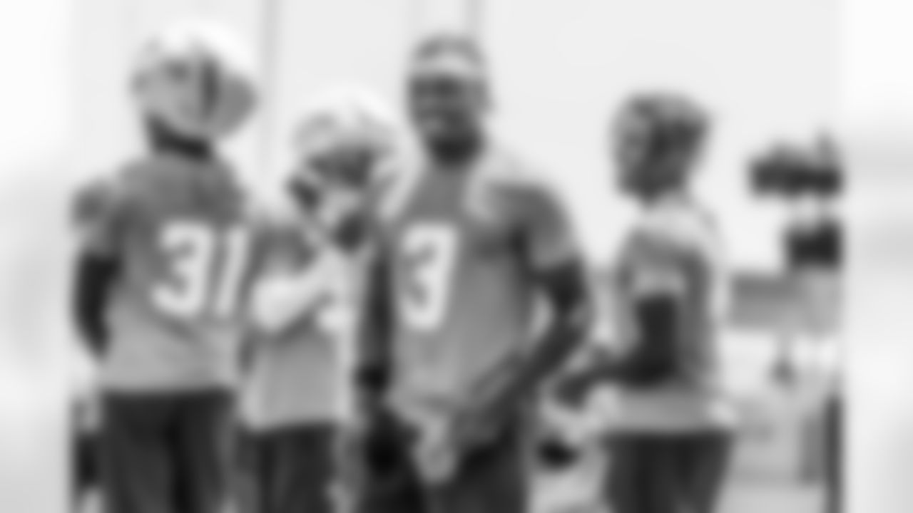 Los Angeles Chargers players participate in Phase 3 of the offseason program on Friday, May 30, 2025 at The Bolt in El Segundo, CA.