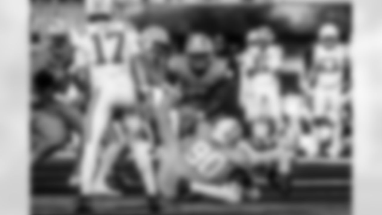 Take a look back at the Chargers Week 7 matchup with the Colts in monochrome!