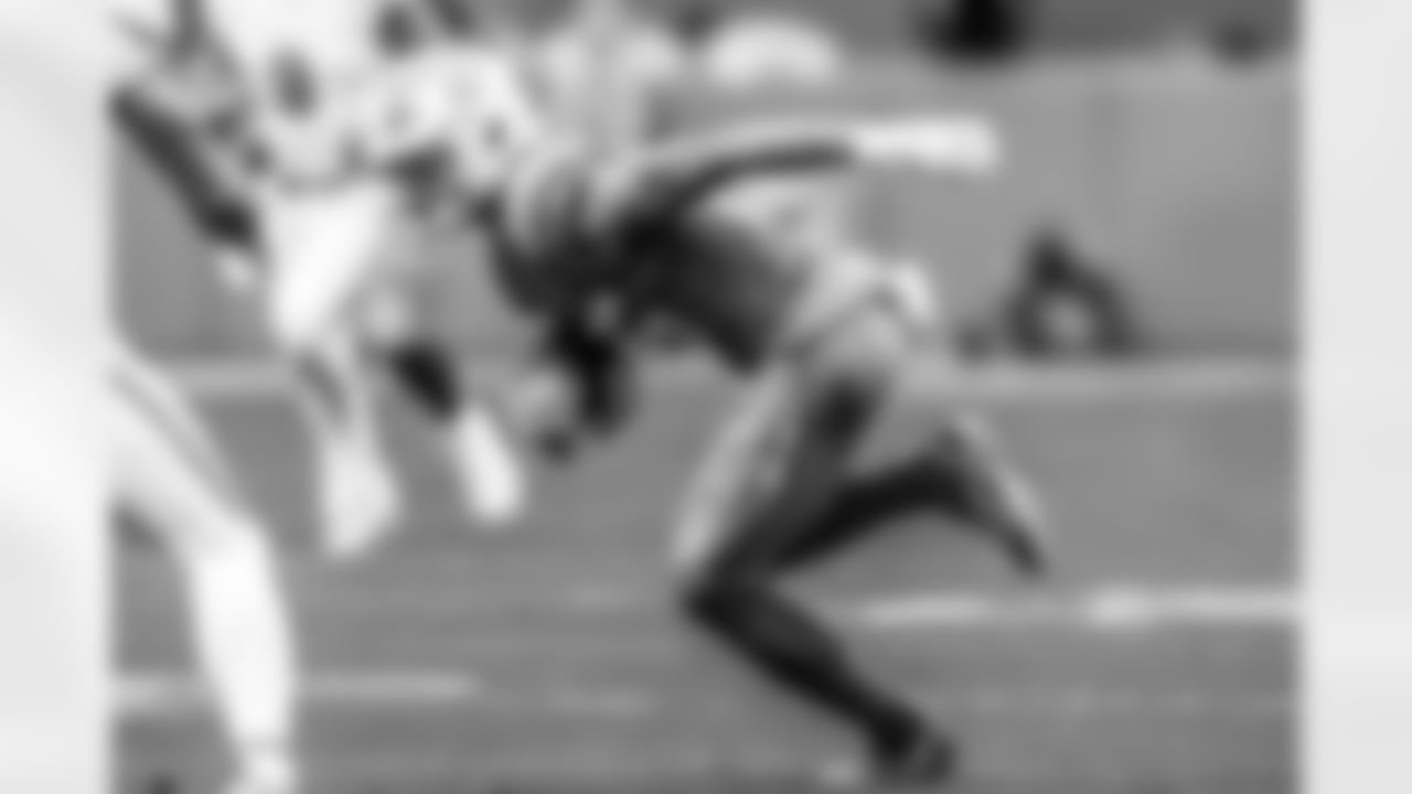 Take a look back at the Chargers Week 6 matchup with the Dolphins in monochrome!