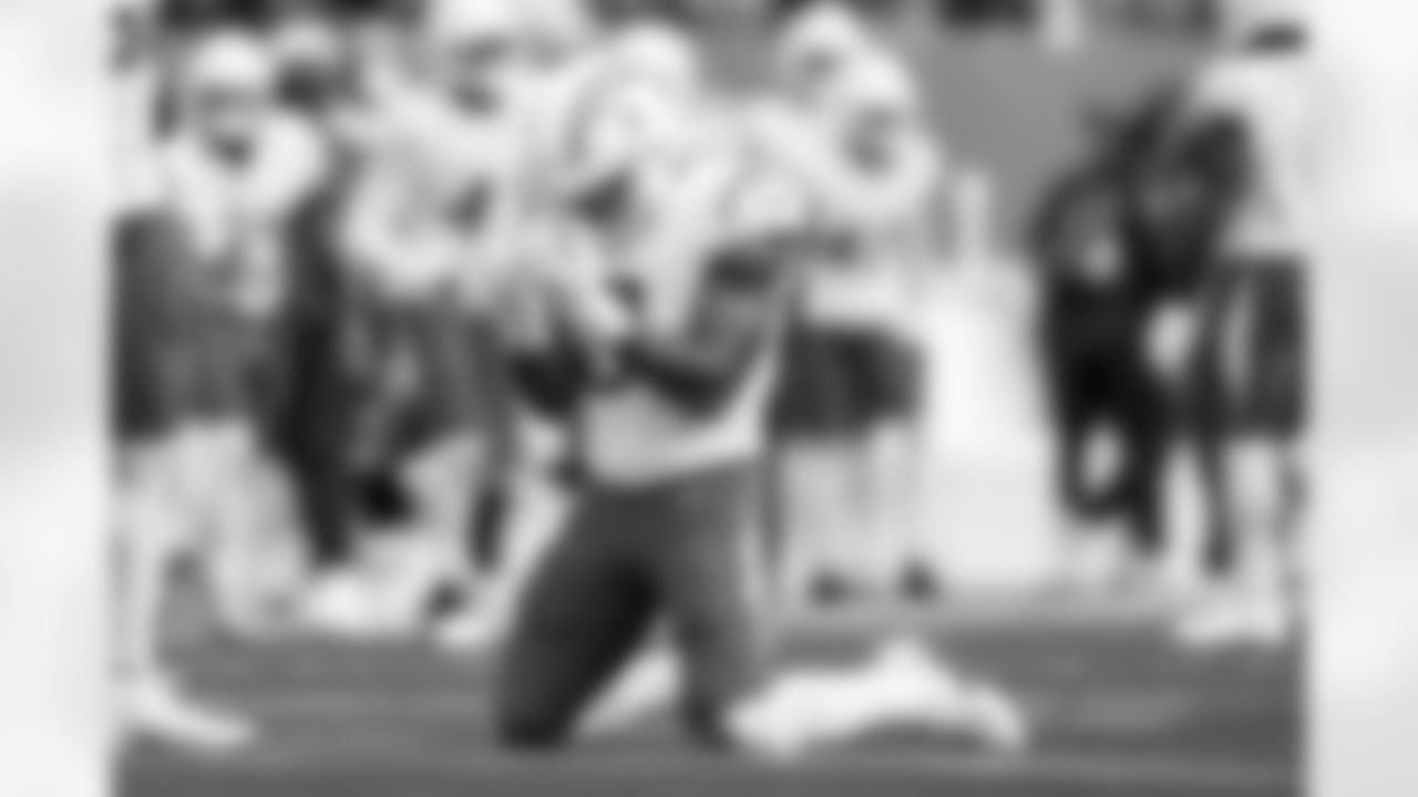 A Powerful Moment - Another one from Nashville, this one an impactful moment as Henley was playing just hours after finding out his brother had passed away. He made his way into the backfield and grabbed Cam Ward for the sack, then dropping to his knees in prayer. A powerful moment on an emotional day.