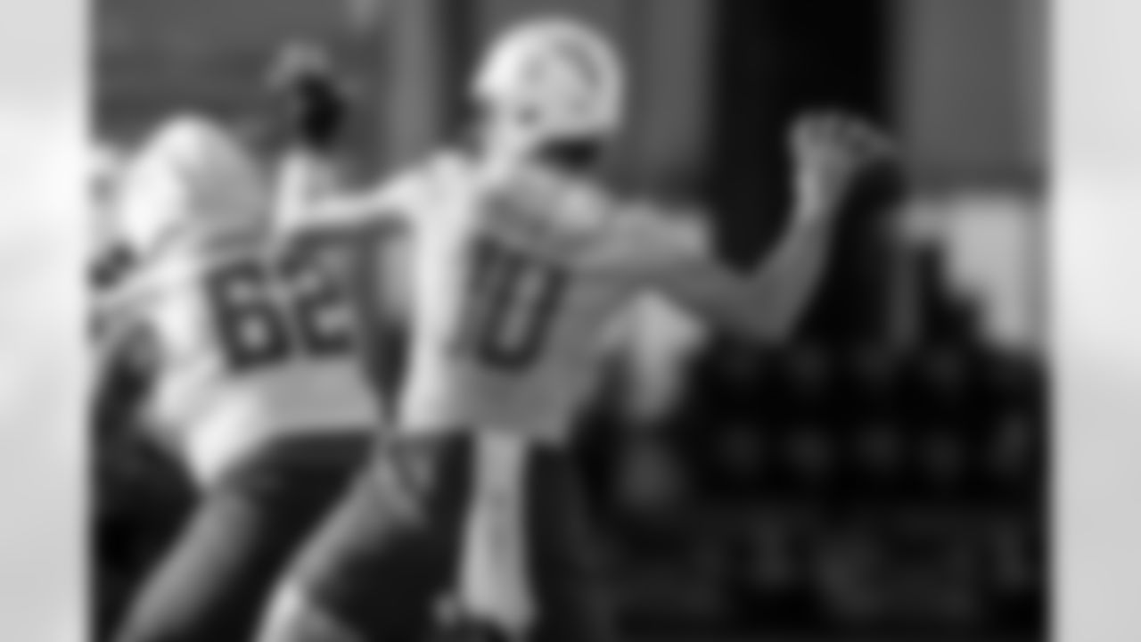 The Los Angeles Chargers practice on Wednesday, December 17, 2025 at The Bolt in El Segundo, CA.