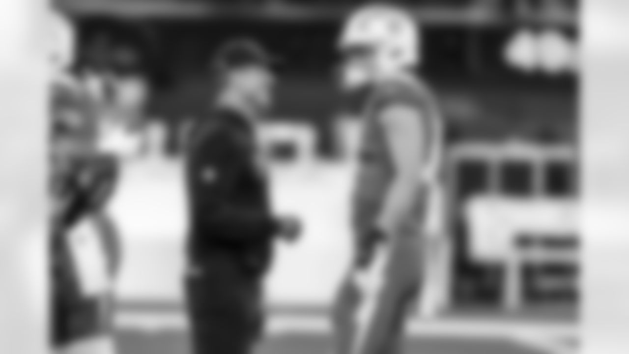 Jim Harbaugh and QB Justin Herbert (10)