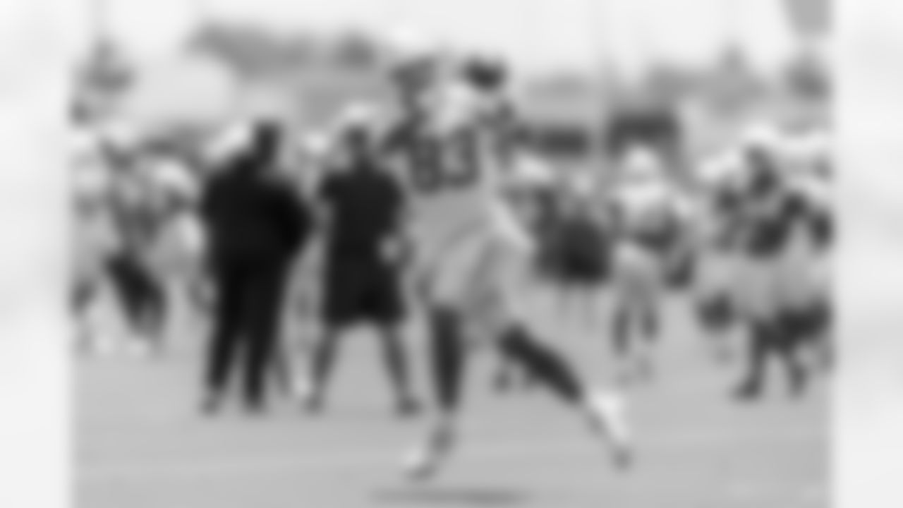 The Los Angeles Chargers hold Mandatory Mini-Camp on Tuesday, June 10, 2025 at The Bolt in El Segundo, CA.