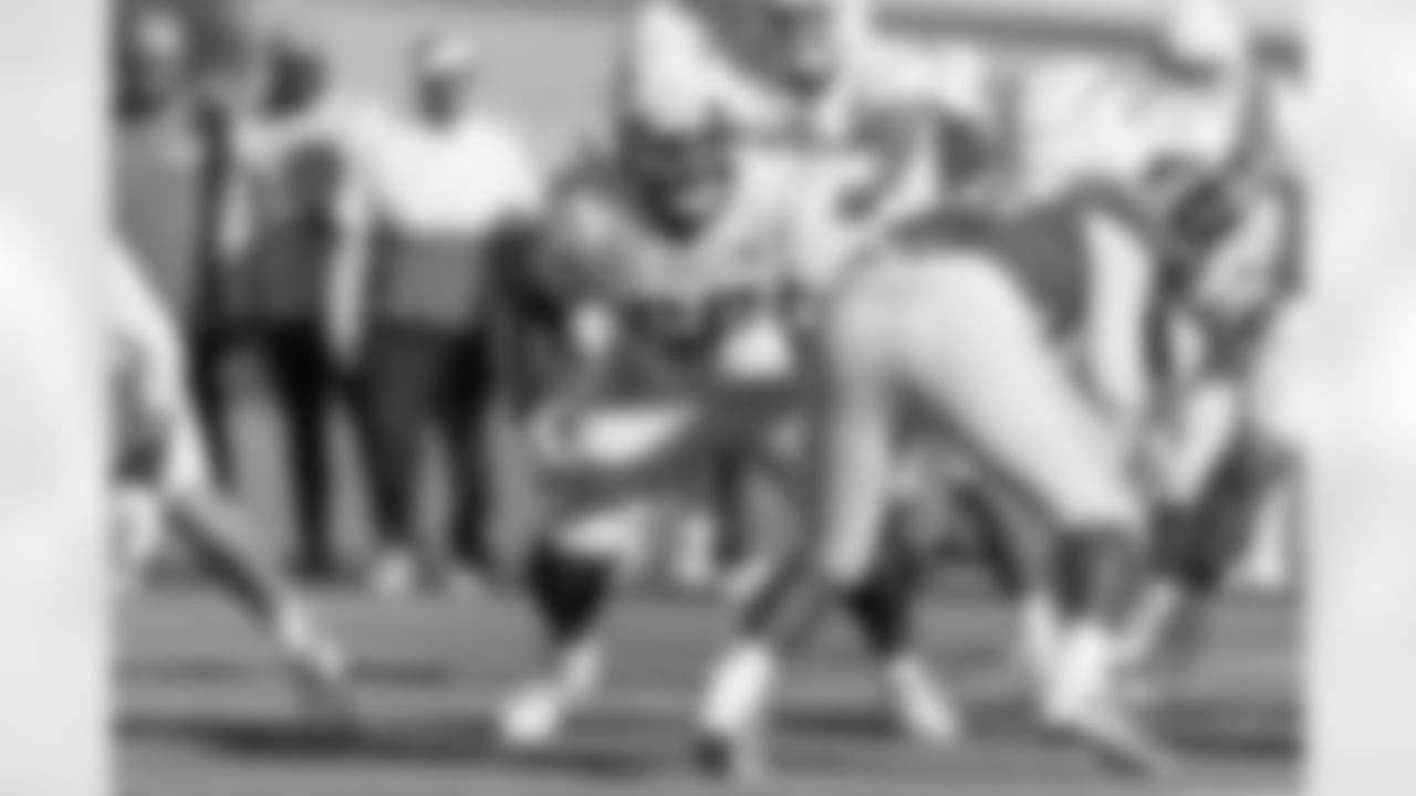 The Los Angeles Chargers practice at Training Camp on Friday, August 2, 2024 at The Bolt in El Segundo, CA.