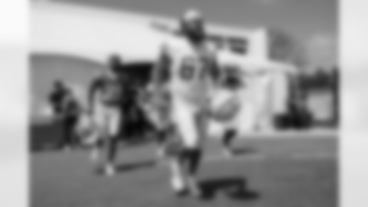 The Los Angeles Chargers hold Rookie Mini-Camp on Friday, May 10, 2024 at Hoag Performance Center in Costa Mesa, CA.