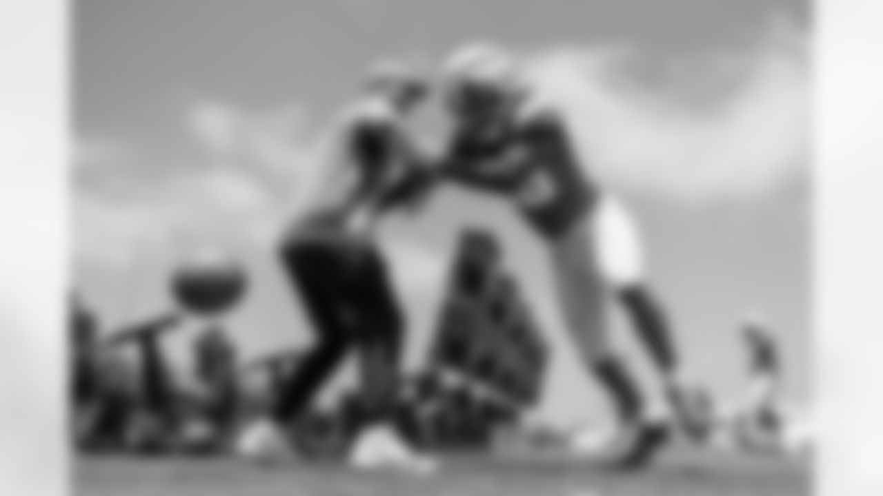 The Los Angeles Chargers hold Rookie Mini-Camp on Saturday, May 11, 2024 at Hoag Performance Center in Costa Mesa, CA.