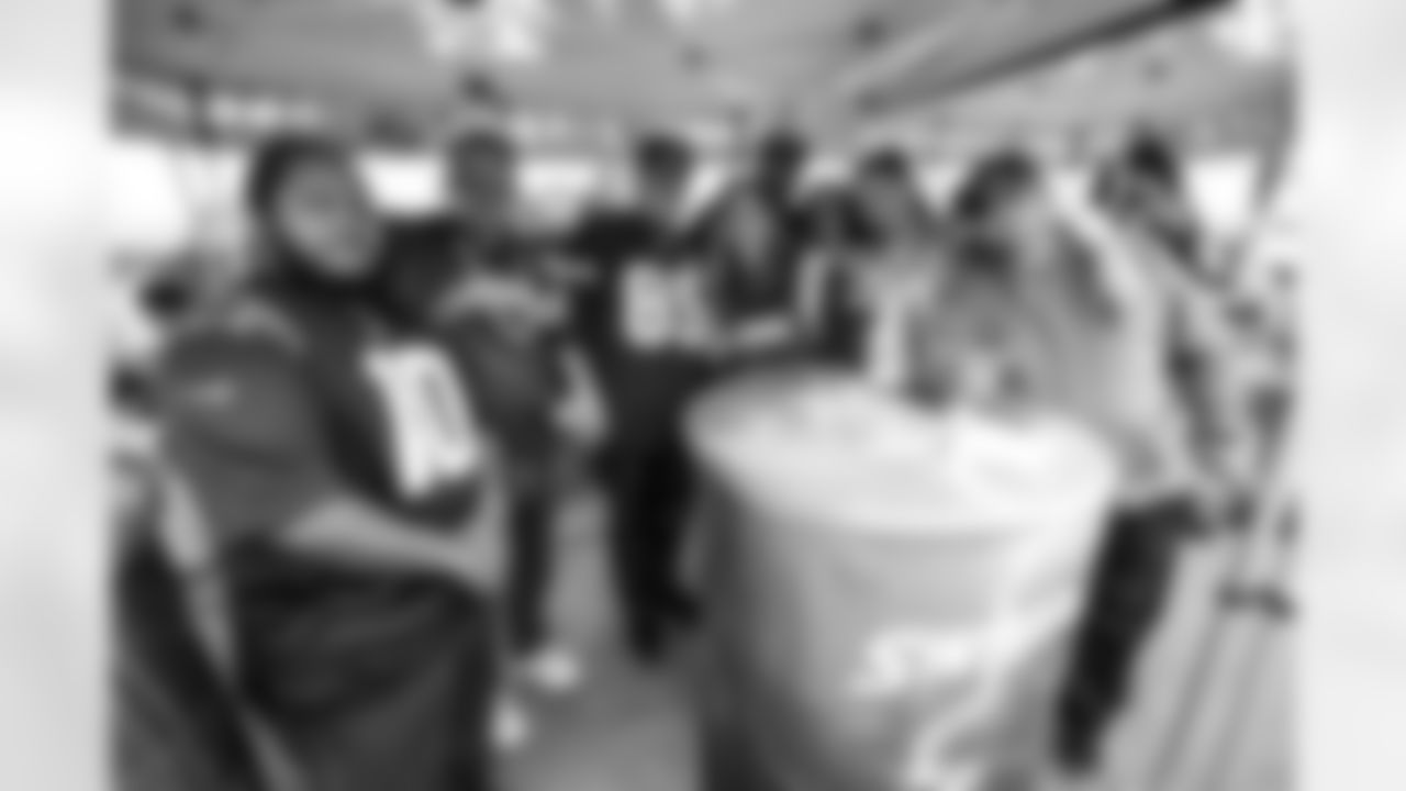 Fans joined the Bolt Fam at Pepsi Tailgate Central to get gameday ready for the Chargers' Week 13 clash with the Las Vegas Raiders.