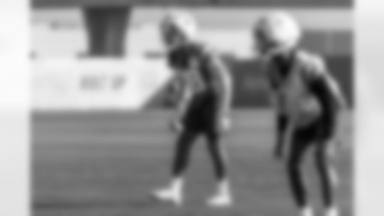 The Los Angeles Chargers practice on Thursday, January 2, 2025 at The Bolt in El Segundo, CA.