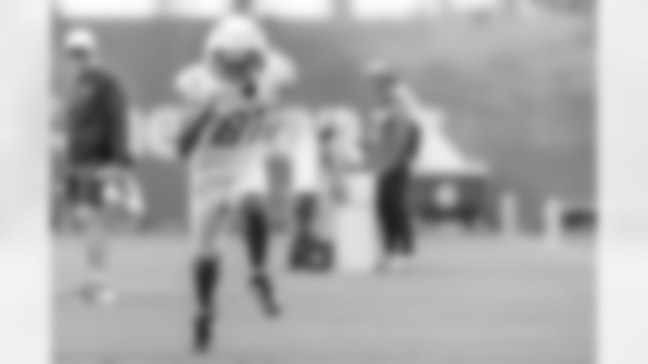 The Los Angeles Chargers practice at Training Camp on Monday, July 28, 2025 at The Bolt in El Segundo, CA.