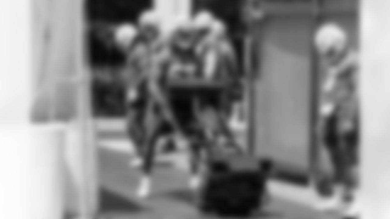 The Los Angeles Chargers hold OTA's on Monday, May 20, 2024 at Hoag Performance Center in Costa Mesa, CA.