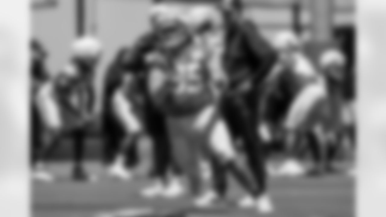 The Los Angeles Chargers hold Rookie Mini-Camp on Friday, May 9, 2025 at The Bolt in El Segundo, CA.