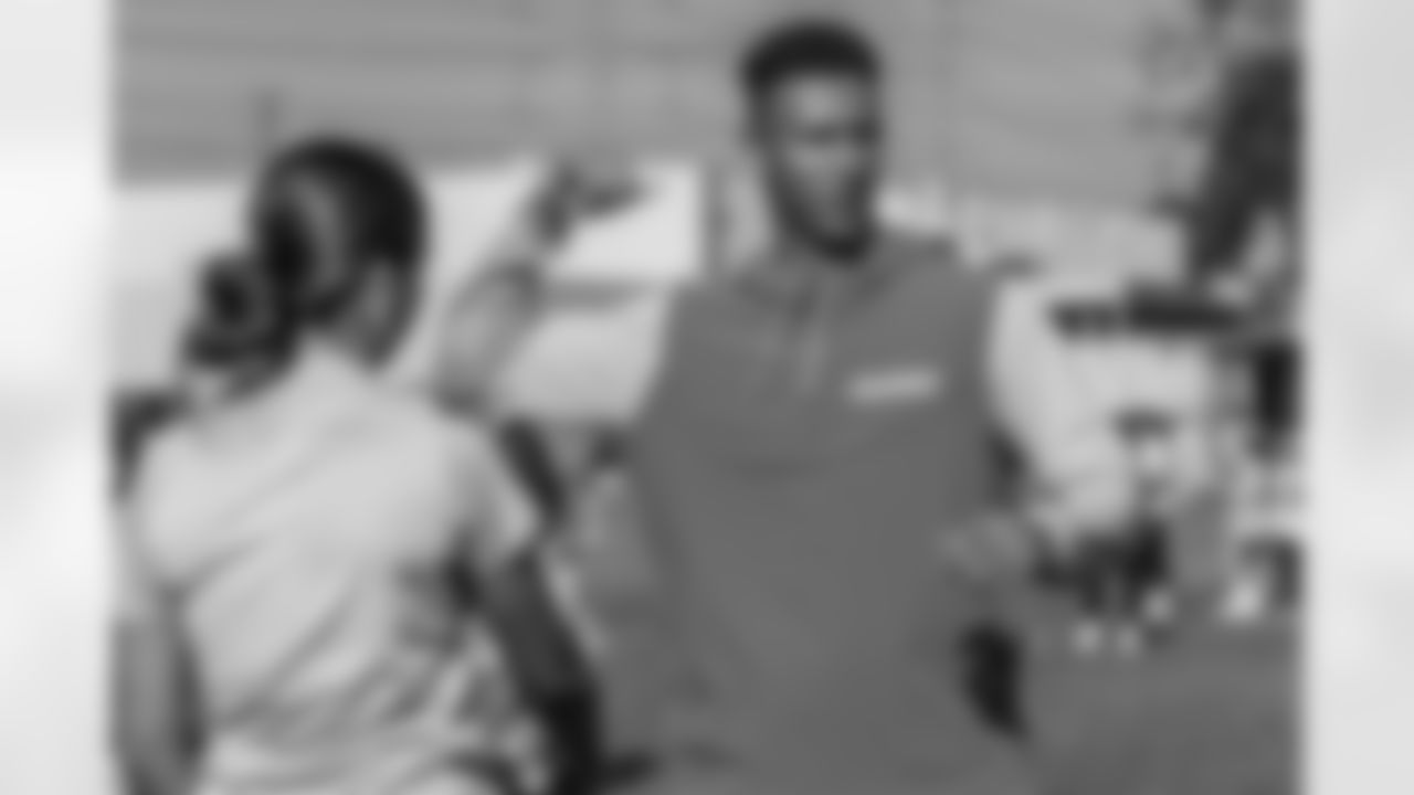 The Los Angeles Chargers host a girls flag football camp on Tuesday, December 02, 2025 at St. Joseph High School in Lakewood, CA.