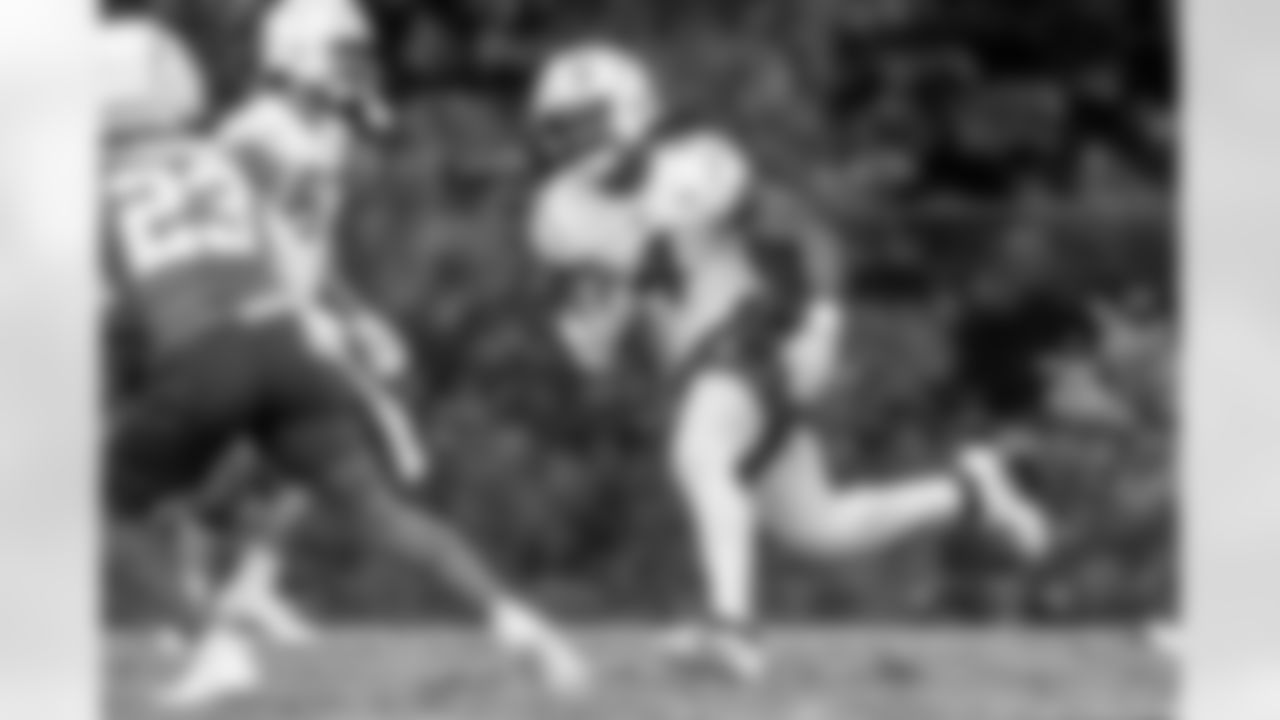 The Los Angeles Chargers practice on Friday, September 20, 2024 at UNC-Charlotte in Charlotte, NC.