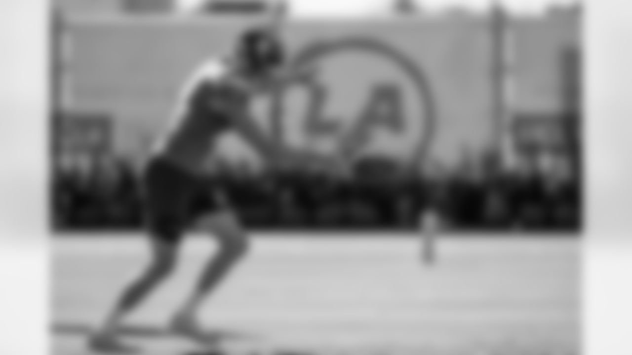 The Los Angeles Chargers practice on Wednesday, November 26, 2025 at The Bolt in El Segundo, CA.