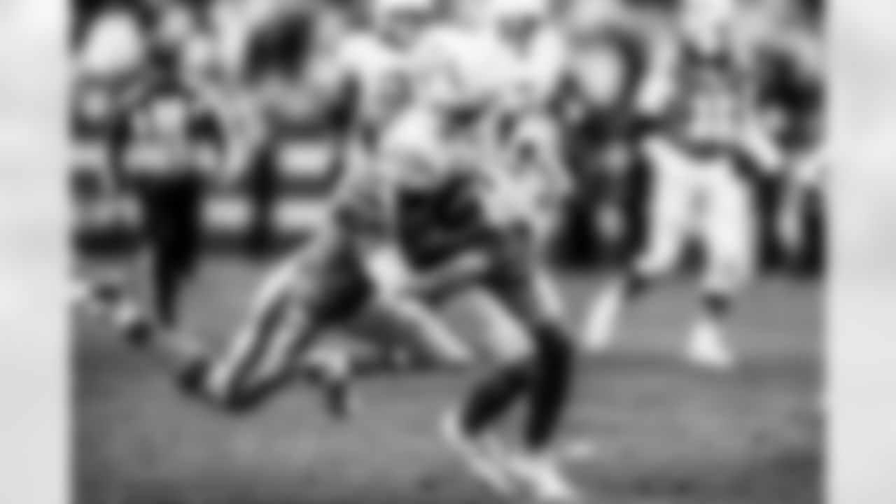 Take a look back at the Chargers Week 18 matchup with the Broncos in monochrome.