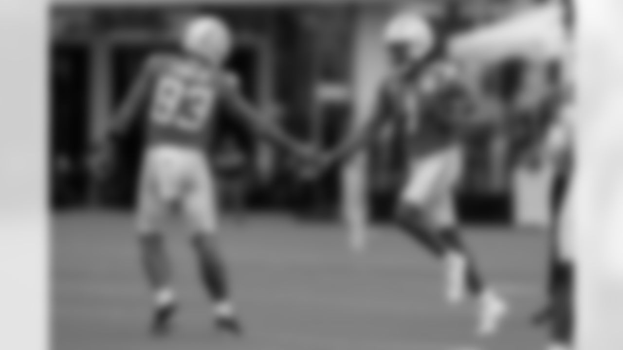 The Los Angeles Chargers practice at Training Camp on Monday, July 21, 2025 at The Bolt in El Segundo, CA.