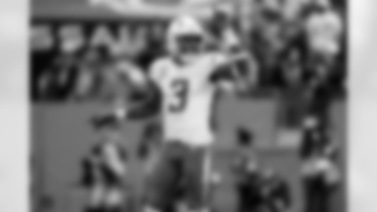 Chargers S Derwin James, Jr. (#3) in action during their Pro Bowl season.