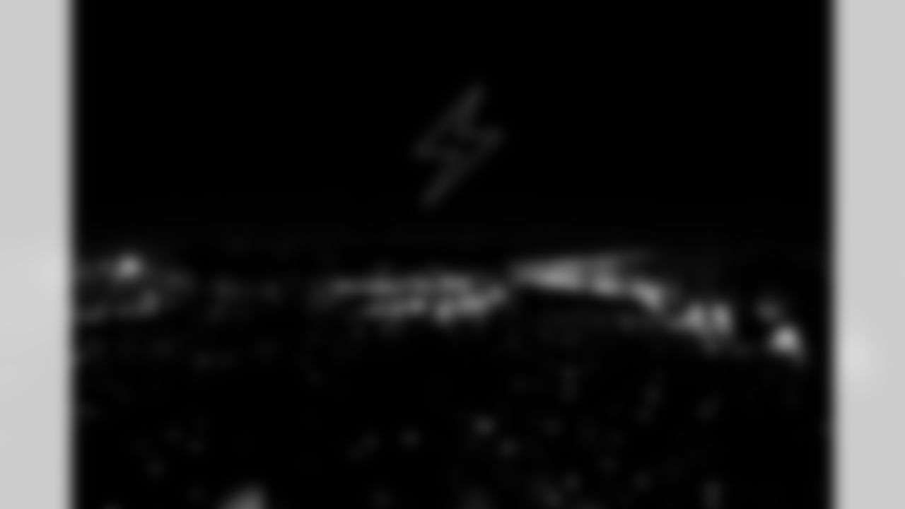 Fans gather at The Bolt for the Fan Rally + Drone Show on Friday January 9th, 2025