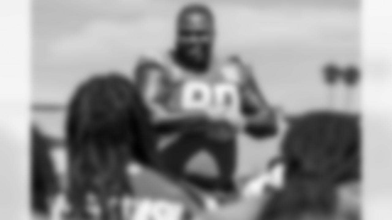 The Los Angeles Chargers practice at Training Camp on Wednesday, August 20, 2025 at The Bolt in El Segundo, CA.