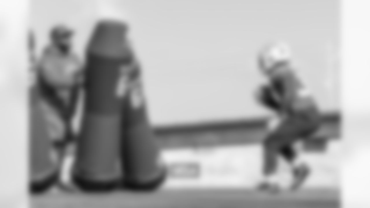 The Los Angeles Chargers practice on Thursday, November 6, 2025 at The Bolt in El Segundo, CA.