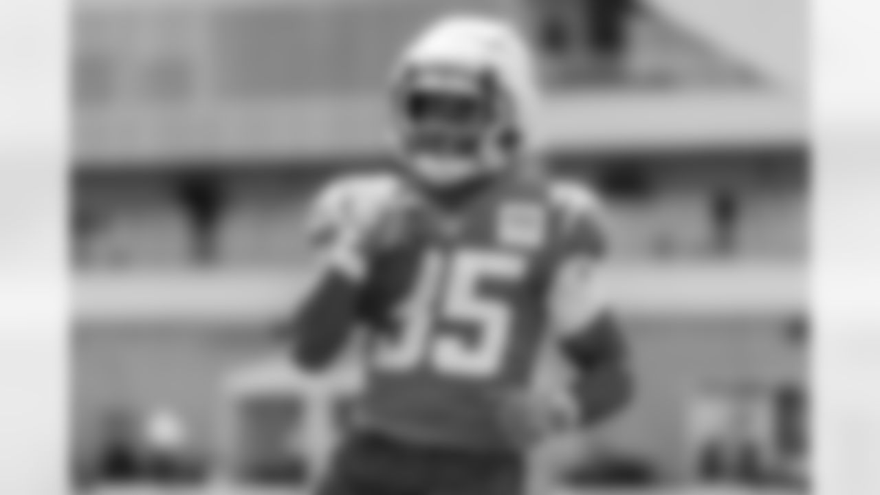The Los Angeles Chargers practice at Training Camp on Sunday, August 3, 2025 at The Bolt in El Segundo, CA.