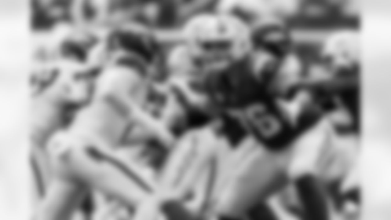 Chargers OT Joe Alt (#76) in action during their Pro Bowl season.