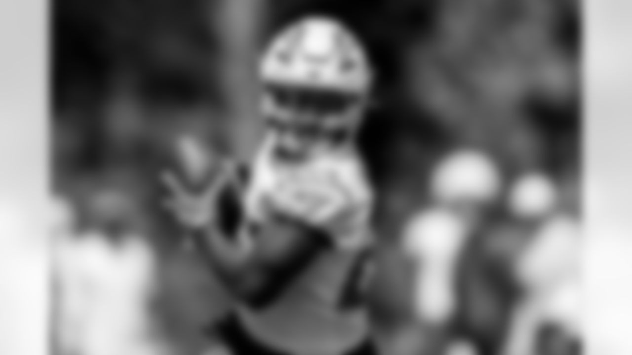 The Los Angeles Chargers practice on Friday, September 20, 2024 at UNC-Charlotte in Charlotte, NC.