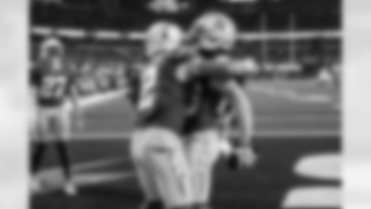 DB Elijah Molden (2) and CB Donte Jackson (26)