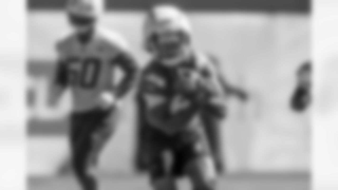 The Los Angeles Chargers practice on Friday, October 17, 2025 at The Bolt in El Segundo, CA.