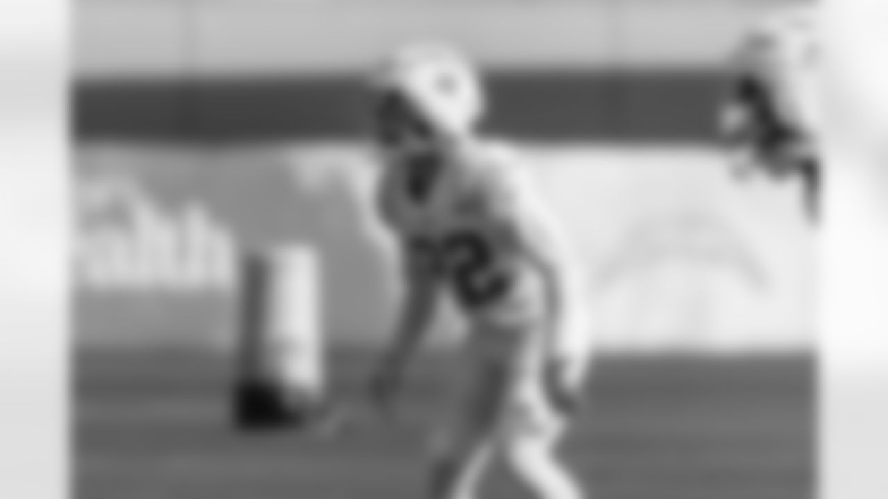 The Los Angeles Chargers practice on Wednesday, November 6, 2024 at The Bolt in El Segundo, CA.