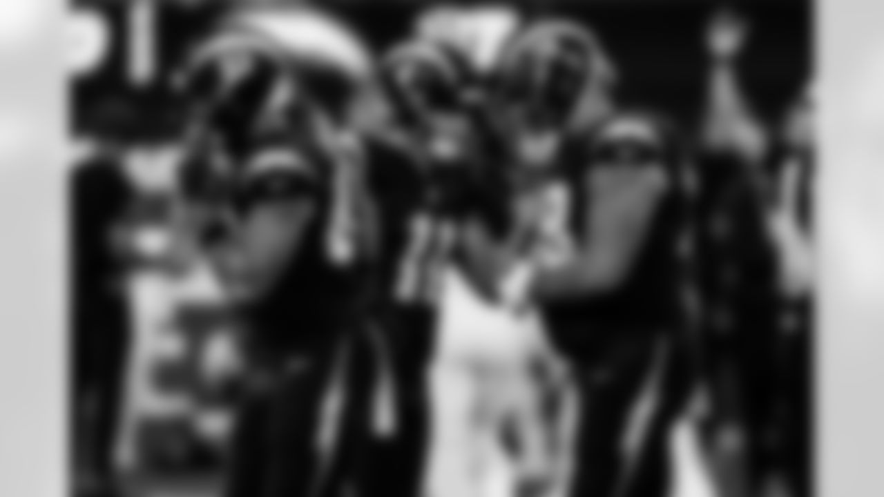 Chargers K Cameron Dicker (#11) in action during their Pro Bowl season