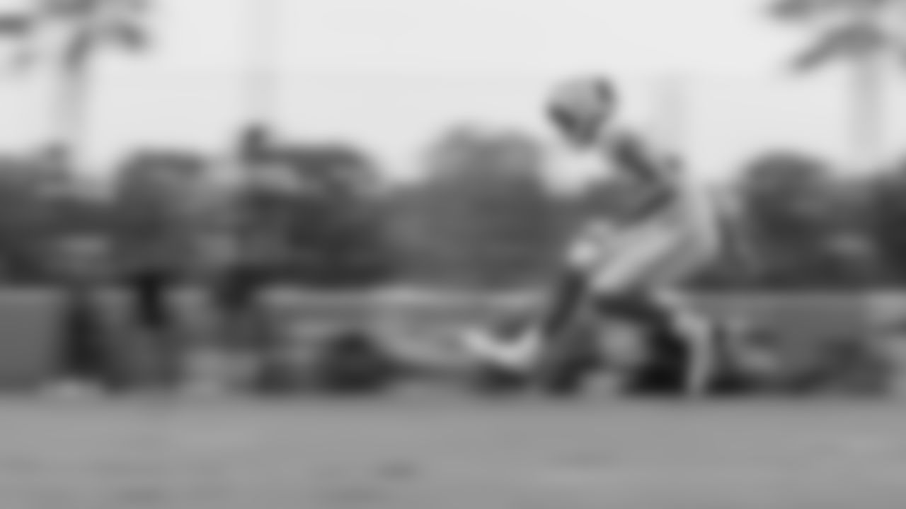 The Los Angeles Chargers hold Rookie Mini-Camp on Saturday, May 11, 2024 at Hoag Performance Center in Costa Mesa, CA.