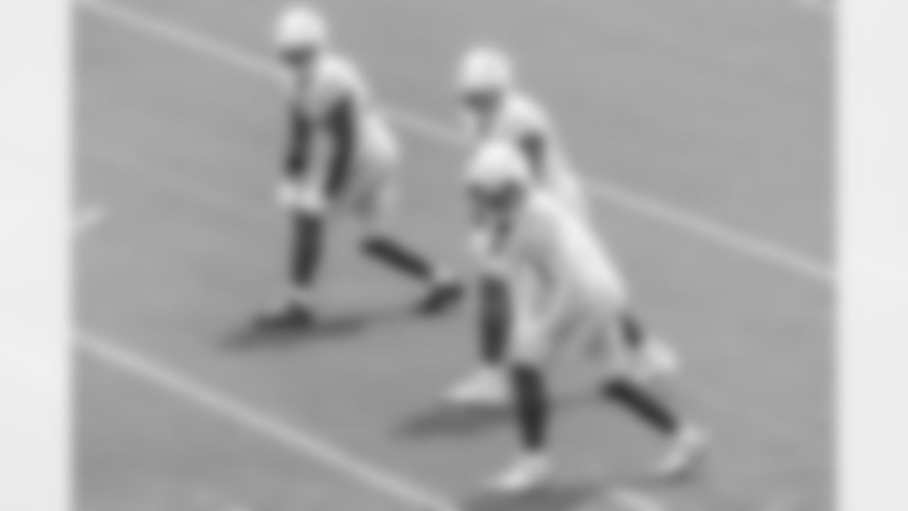 The Los Angeles Chargers practice at Training Camp on Monday, July 28, 2025 at The Bolt in El Segundo, CA.