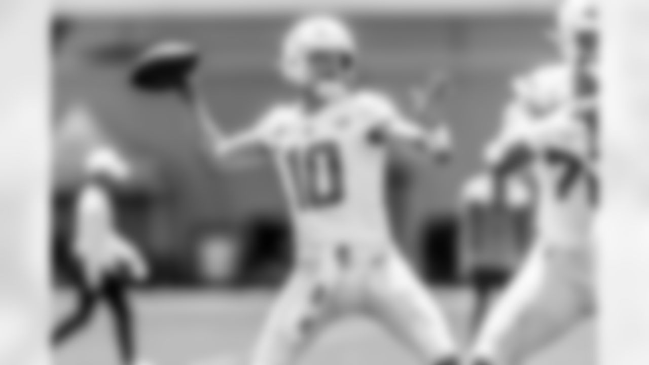The Los Angeles Chargers hold Mandatory Mini-Camp on Tuesday, June 10, 2025 at The Bolt in El Segundo, CA.