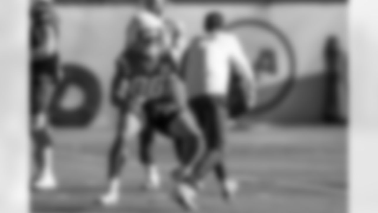 The Los Angeles Chargers practice on Saturday, December 6, 2025 at The Bolt in El Segundo, CA.