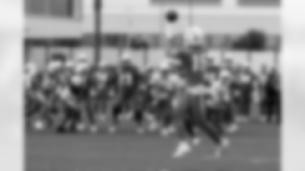 The Los Angeles Chargers practice on Thursday, August 28, 2025 at The Bolt in El Segundo, CA.