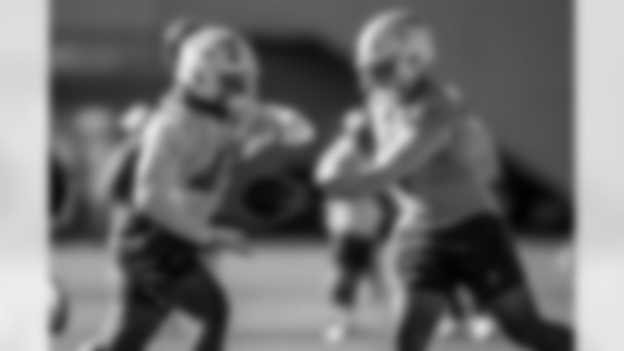 The Los Angeles Chargers practice at Training Camp on Wednesday, December 10, 2025 at The Bolt in El Segundo, CA.