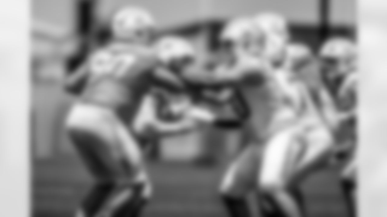 The Los Angeles Chargers hold Mandatory Mini-Camp on Tuesday, June 10, 2025 at The Bolt in El Segundo, CA.