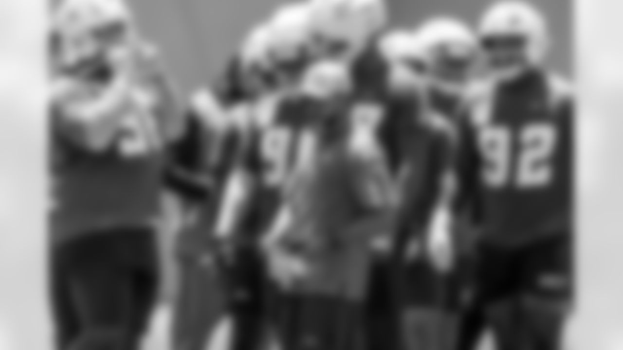 Los Angeles Chargers players participate in Phase 3 of the offseason program on Friday, May 30, 2025 at The Bolt in El Segundo, CA.