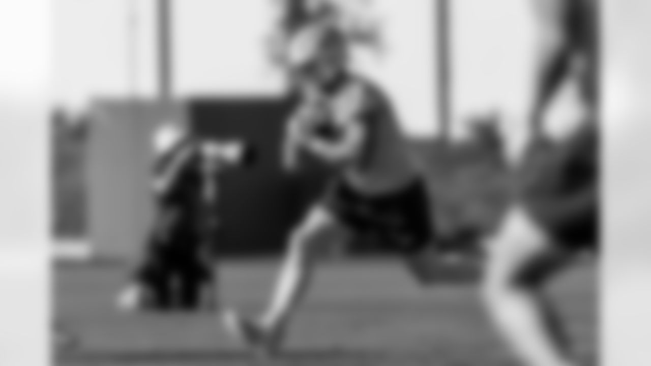The Los Angeles Chargers practice on Thursday, January 2, 2025 at The Bolt in El Segundo, CA.