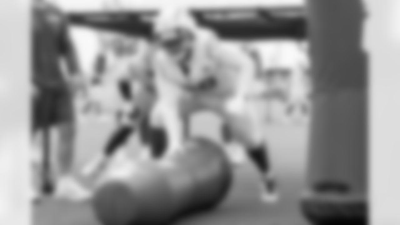 The Los Angeles Chargers practice at Training Camp on Monday, July 21, 2025 at The Bolt in El Segundo, CA.