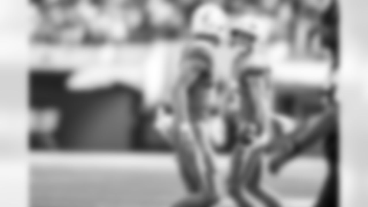 WR Ladd McConkey (15) and QB Justin Herbert (10)