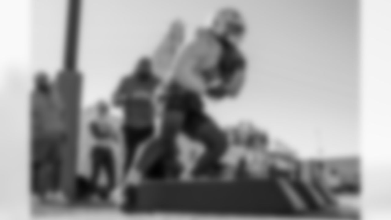 The Los Angeles Chargers practice at Training Camp on Thursday, December 11, 2025 at The Bolt in El Segundo, CA.