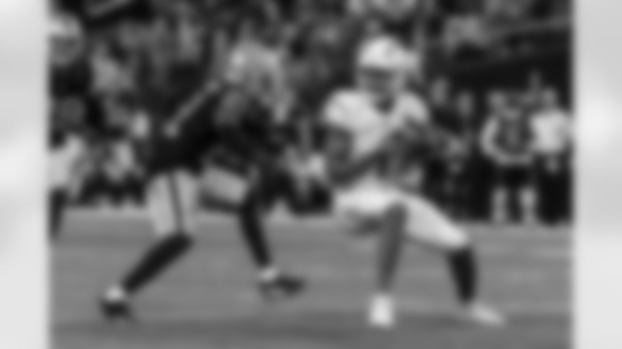 The Los Angeles Chargers play the Las Vegas Raiders on Thursday, December 14, 2023 at Allegiant Stadium in Las Vegas, NV.
[FINAL SCORE: LV 63 - LV 21]