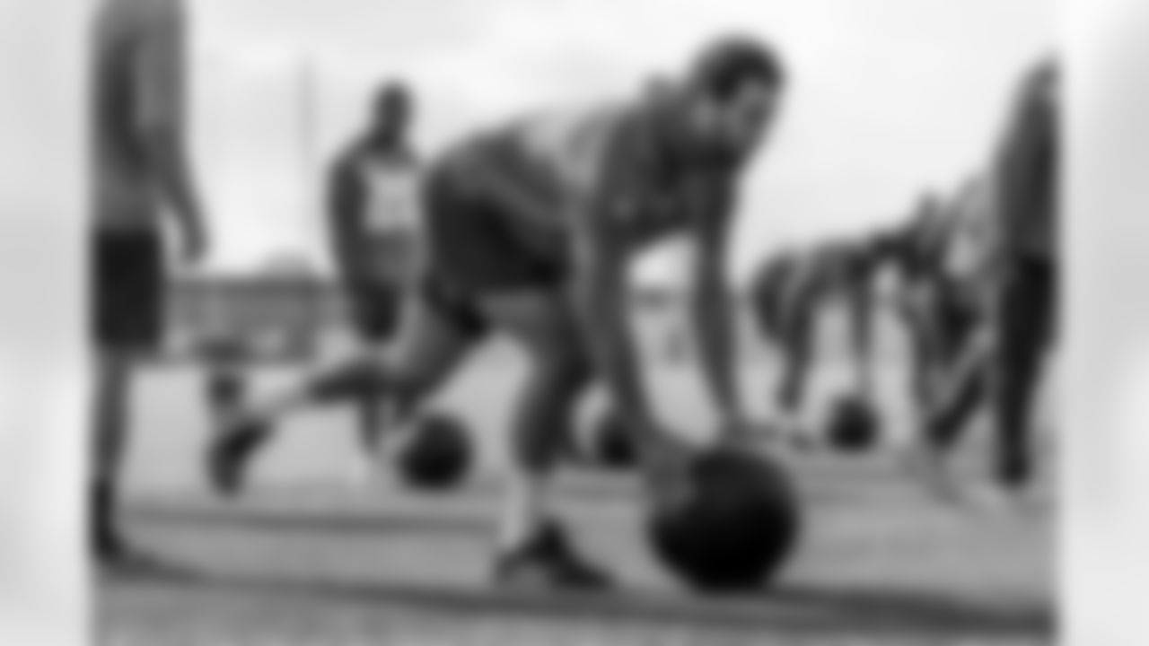 Los Angeles Chargers players participate in Phase 2 of the offseason program on Monday, May 12, 2025 at The Bolt in El Segundo, CA.