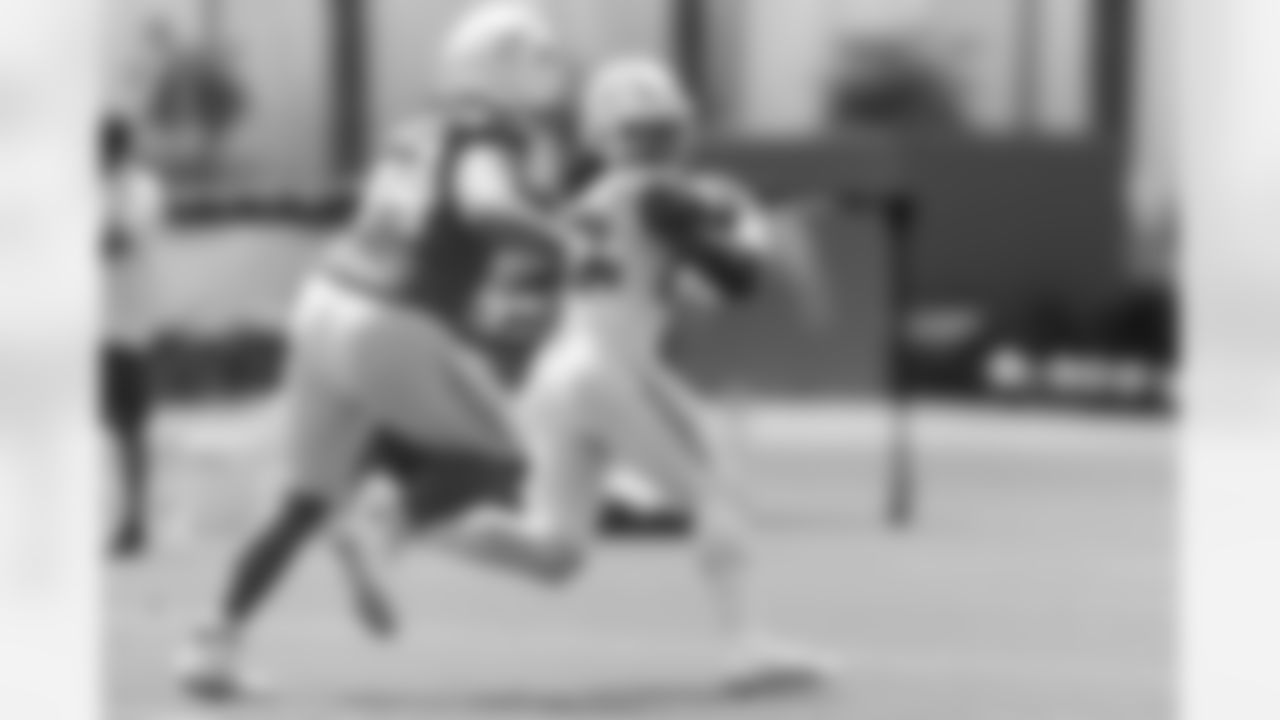 The Los Angeles Chargers hold Mandatory Mini-Camp on Tuesday, June 10, 2025 at The Bolt in El Segundo, CA.
