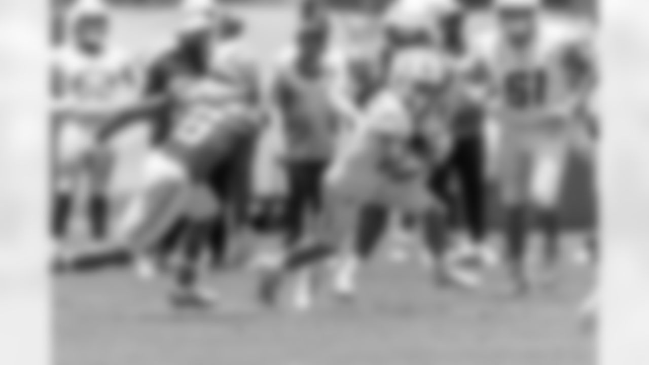 The Los Angeles Chargers hold Mandatory Mini-Camp on Thursday, June 12, 2025 at The Bolt in El Segundo, CA.